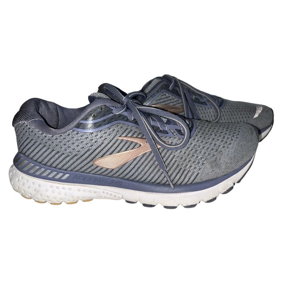 Brooks Adrenaline GTS 20 Womens Shoes Sneakers Gray 1202961B073 Running Size 8.5